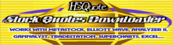 HSQuote Stock Quote Downloader hsquote stock quote downloader