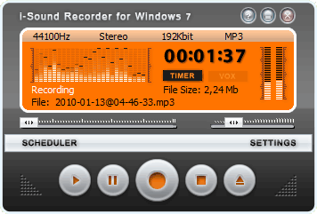 windows audio recorder