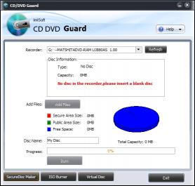 Download imlSoft CD DVD Guard