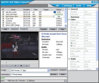Download ImTOO 3GP Video Converter Platinum