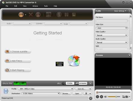 Download ImTOO DVD to MP4 Converter