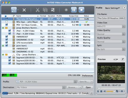 Download ImTOO Video Converter Platinum for Mac