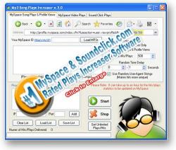 Download Increase MySpace Plays Increaser