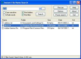 Download Instant File Name Search