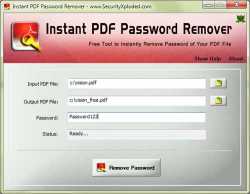 Download Instant PDF Password Remover