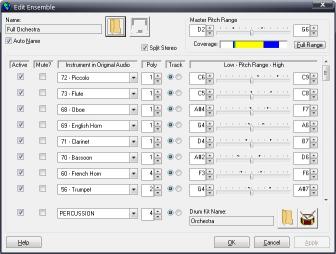 Download Intelliscore Ensemble MP3 to MIDI