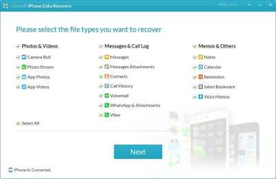 iPhone Data Recovery free