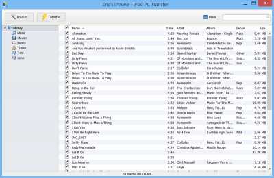 iPod PC Transfer