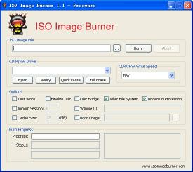 Download ISO Image Burner