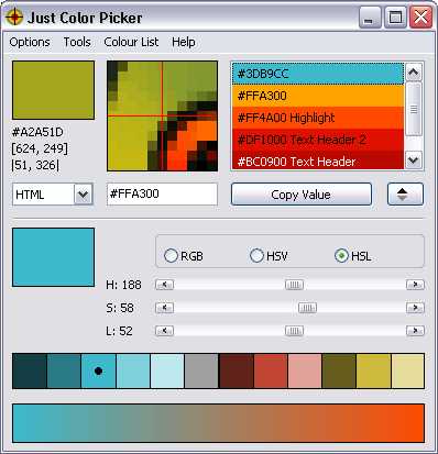 Just Color Picker - Standaloneinstaller.com