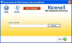 Download Kernel VBA Password Recovery
