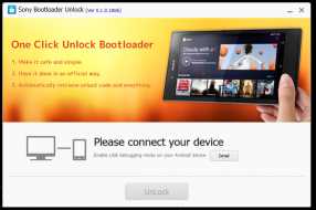Download Kingo SONY Bootloader Unlock