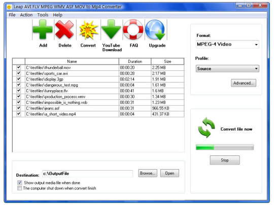 mov file converter to asf