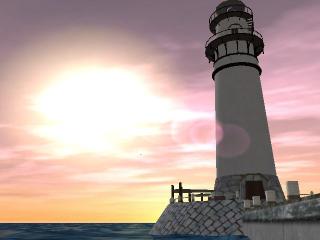 Download Lighthouse 3D screensaver