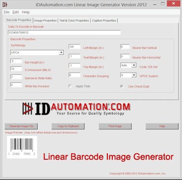 Download Linear Barcode Image Generator
