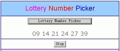 Download Lottery Number Picker