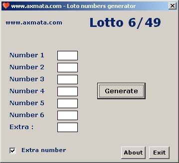 Download Lotto number generator