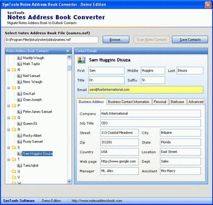 Download Lotus Notes Address Book Conversion