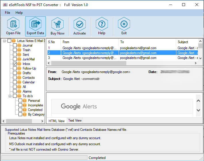 Lotus notes настройка почты