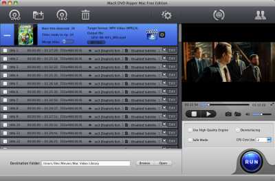 MacX DVD Ripper Mac Free Edition