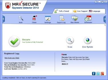 Download Max Secure Spyware Detector