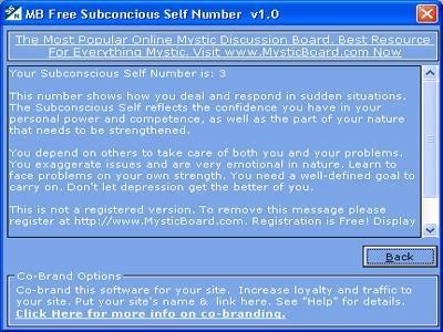 Download MB Subconscious Self Number