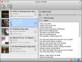 MediaHuman Lyrics Finder for Mac