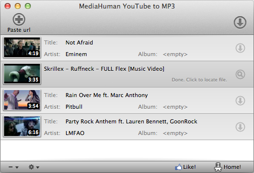 youtube music to mp3 mac