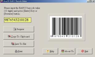Download MemDB EAN13 Barcode Maker