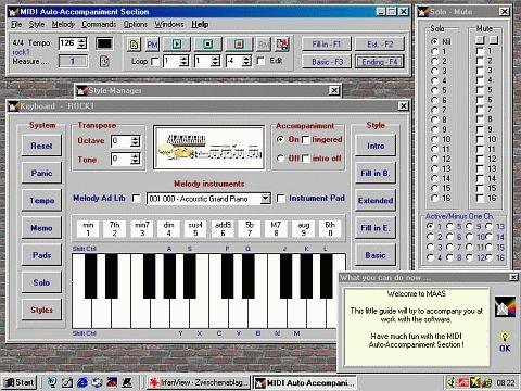 Download MIDI Auto-Accompaniment Section