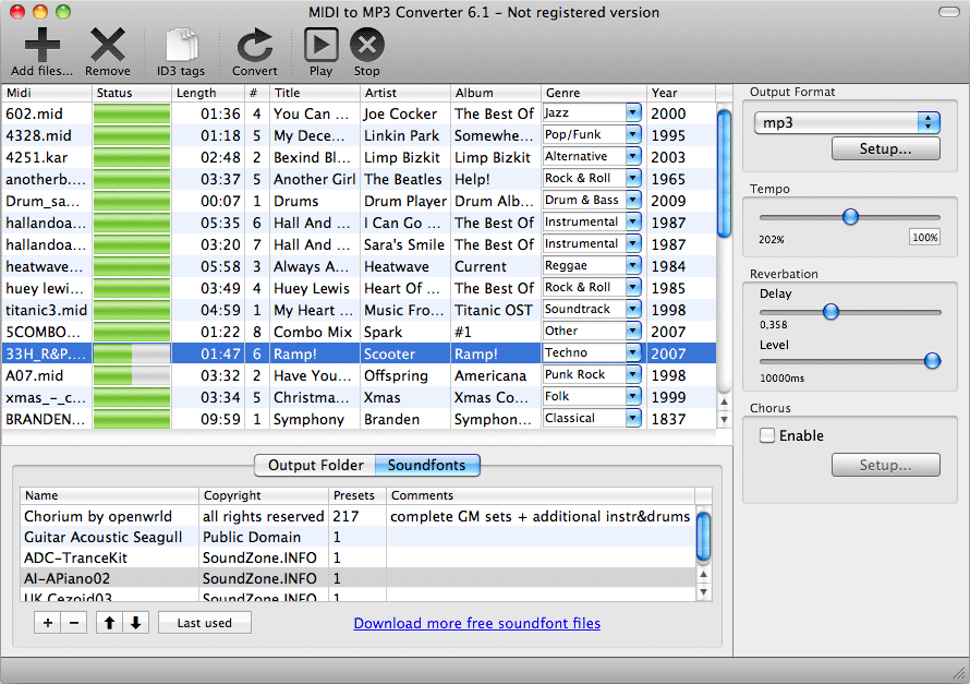 mac convert to mp3