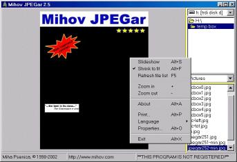 Download Mihov JPEGar