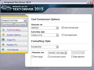 Download Miraplacid Text Driver