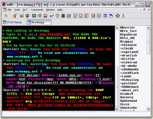 mIRC 7.74 download the last version for mac