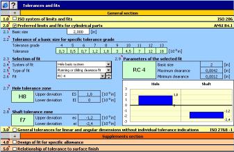 Download MITCalc - Tolerances