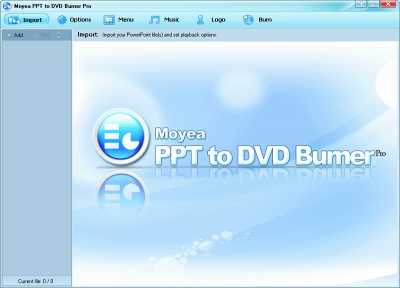 Download Moyea PPT to DVD Burner Pro