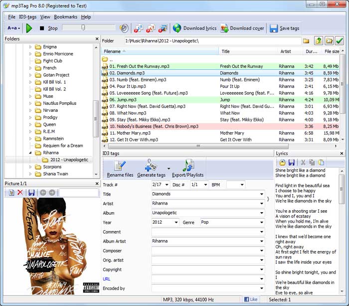 MP3Tag Pro 12.0 Build 582 Mp3tag-pro-wE6CfopyVQFMTNLgBTre_screenshot