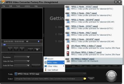 Download MPEG Video Converter Factory Pro