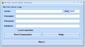 Download MS SQL Server Editor Software