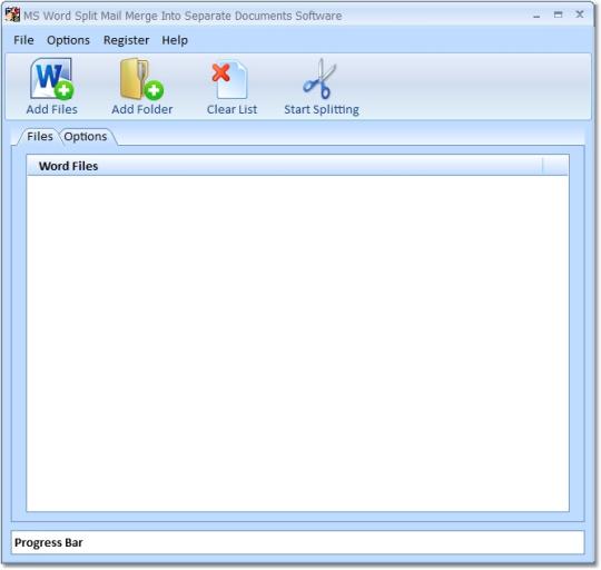 MS Word Split Mail Merge Into Separate Documents Software