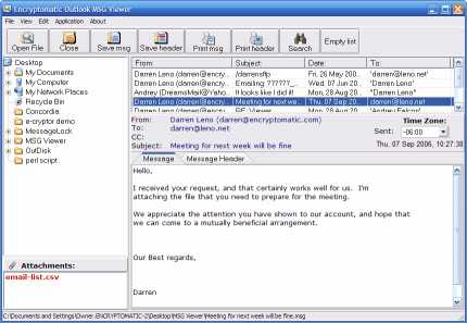 Download MSG Viewer Pro Email Viewer