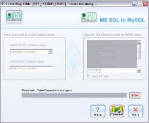 Download MSSQL to MySQL Converter