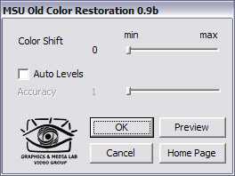 MSU Old Color Restoration for VirtualDub
