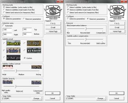 MSU Subtitle Remover VirtualDub plugin