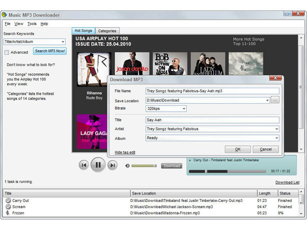 Music MP3 Downloader - standaloneinstaller.com