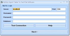 Download MySQL Export Table To Text File Software