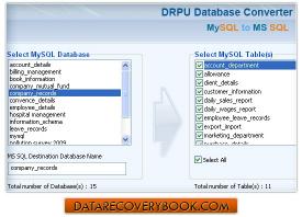 Download MySQL to MSSQL Database Converter