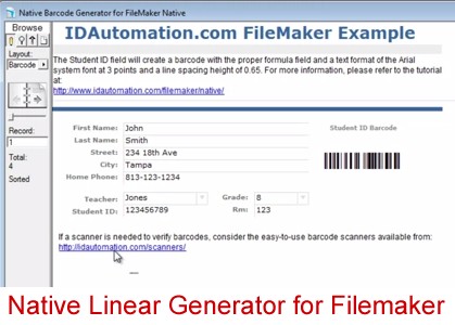 Download Native Linear Generator for Filemaker