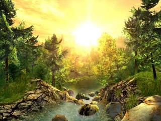 Download Nature 3D Screensaver