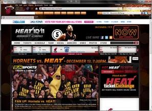 Download NBA Miami Heat IE Browser Theme